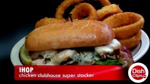 1 sandwich Chicken Clubhouse Super Stacker