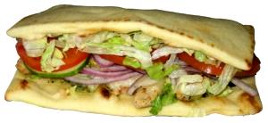 1 sandwich Chicken Florentine Flatbread Sandwich