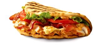 1 sandwich Chipotle Club Flatbread