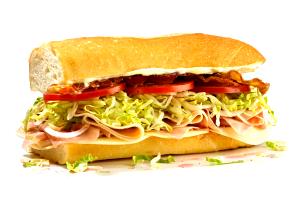1 sandwich Club Sub (Regular)