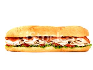 1 sandwich Club Submarinos