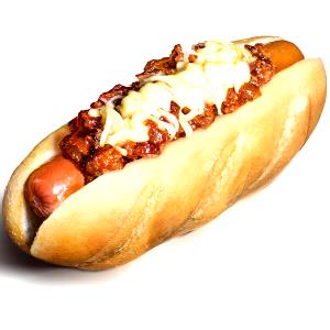 1 Sandwich Coney Chili Dog W/ Cheese