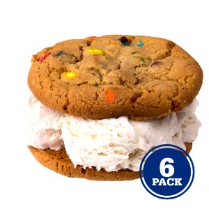 1 Sandwich Cookie Ice Cream Sandwich 6 Pack