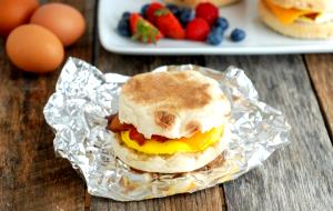 1 sandwich Crew Breakfast Sandwich