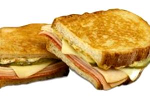 1 sandwich Deli Trio Grilled Sandwich