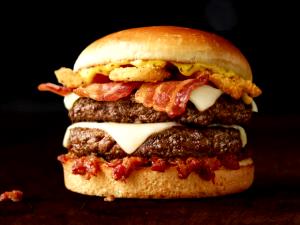 1 sandwich Double Bacon Smokehouse Burger