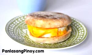 1 Sandwich English Muffin Sandwich, Egg, Cheese