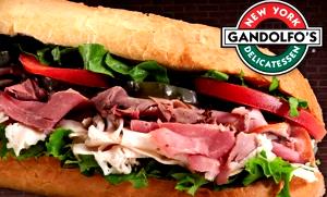 1 sandwich Gandolfo (Half)