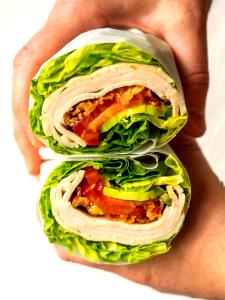 1 sandwich Grand Turkey Club (No Bun)