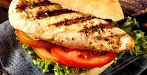 1 sandwich Grilled Chicken Breast (Medium)
