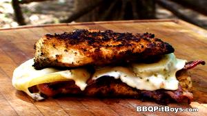 1 sandwich Grilled Double Down Sandwich