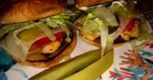 1 sandwich Grilled Lemon Pepper Chicken Sandwich