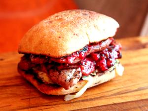 1 sandwich Grilled Pork Sandwich