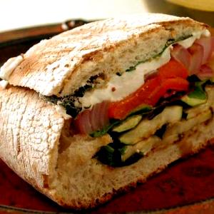 1 sandwich Grilled Veggie Ciabatta Sandwich