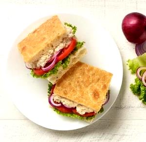 1 Sandwich Half Tuna Salad On Honey Wheat Cafe Sandwich