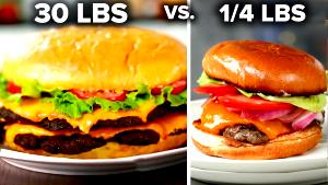1 Sandwich Hamburger, 1/4 Lb.