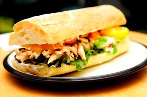 1 sandwich Honey Mustard Chicken Sub (6 inch)