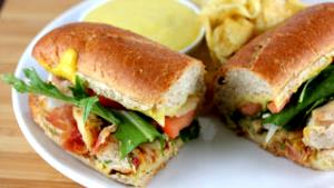 1 sandwich Honey Mustard Chicken Sub