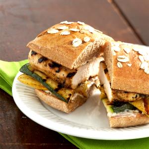 1 sandwich Low Fat Grilled Chicken Sandwich