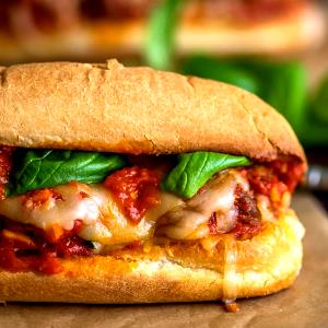 1 sandwich Meatball Flat