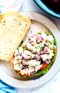 1 sandwich Napa Waldorf Chicken Salad Sandwich