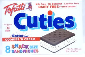 1 Sandwich Nondairy Sandwich Dessert, Cuties, Cookies 