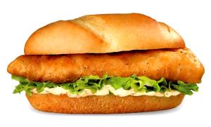 1 sandwich Northwoods Walleye Sandwich
