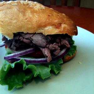 1 Sandwich Panera Kids Deli Sandwich - Roast Beef