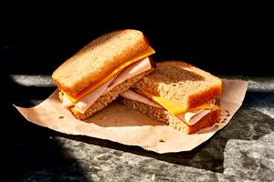 1 Sandwich Panera Kids Deli Sandwich - Smoked Turkey
