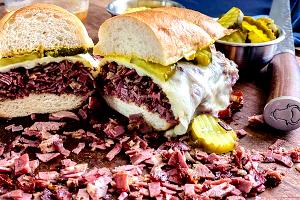 1 sandwich Pastrami Dip