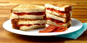 1 sandwich Pepperoni Sourdough Melt
