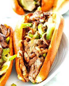 1 sandwich Philly Cheesesteak