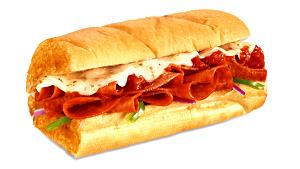 1 sandwich Pizza Sub