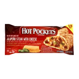 1 Sandwich Pocket Sandwich, Jalapeno Steak & Cheese