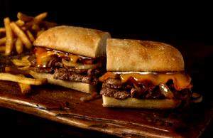 1 sandwich Ribeye Melt Sandwich