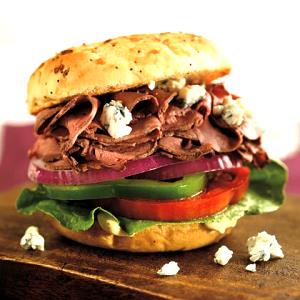 1 sandwich Roast Beef and Gorgonzola Sandwich