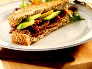 1 sandwich Roast Beef Sandwich on Wheat