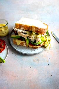 1 sandwich Roast Chicken Sandwich