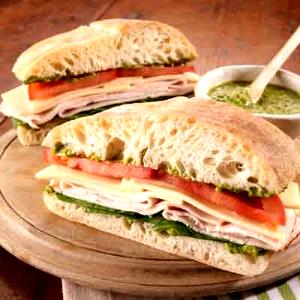 1 sandwich Roast Turkey Ciabatta