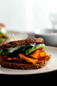 1 sandwich Roasted Sweet Potato Sandwich