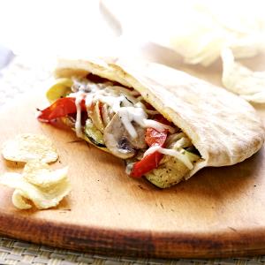 1 sandwich Roasted Veggie Pita
