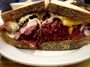1 sandwich Rockefeller Reuben