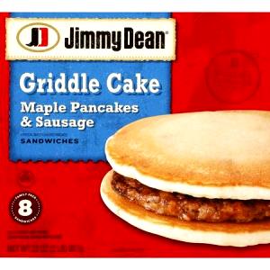 1 Sandwich Sausage Griddle Cake Sandwich