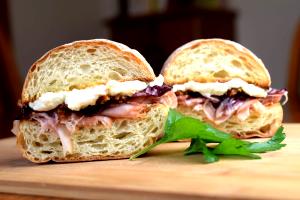 1 sandwich Sicilian (Half)