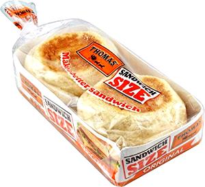 1 Sandwich Size Muffin English Muffin
