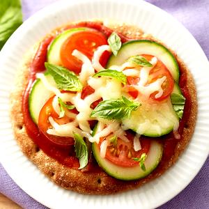 1 sandwich Skinny Pizza on Wheat (No Mushrooms)