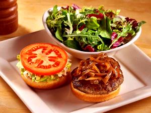 1 sandwich Skinnylicious Grilled Turkey Burger