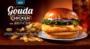 1 sandwich Smoked Gouda Chicken on Brioche
