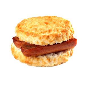 1 sandwich Smoked Sausage Biscuit