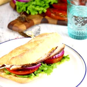 1 sandwich Smoked Turkey Delight Sandwich